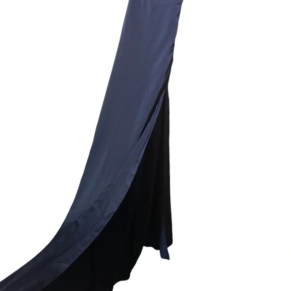 NWT SHOWPO. WILL IT BE US MIDI DRESS - THIGH SPLIT‎ CROSS BACK DRESS NAVY SIZE 8 - Picture 6 of 10